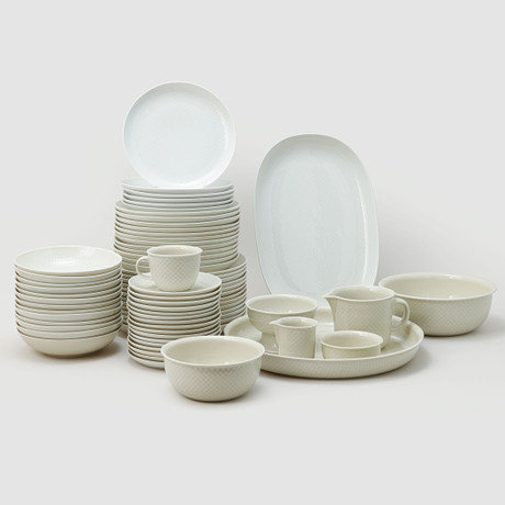 SIGNE PERSSON-MELIN. Tableware, 80 pieces, “Chess”, Bodanova