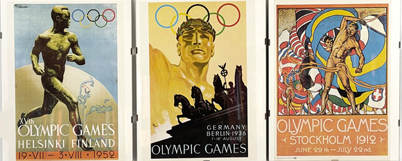 MICHAEL BEDARD. Posters, 2 pcs. offset printing, unsigned. Art