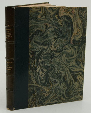 Fritz Burger, Handbook of Art Science, The German Painting. på auktion hos Connoisseur Bokauktioner