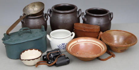 PARTI KRUKOR 10 delar. 1800-1900-tal.