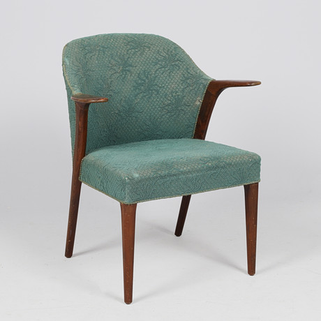 KNUD FÆRCH. SLAGELSE MØBELVÆRK . Teak chair 'Model 343'. Danish