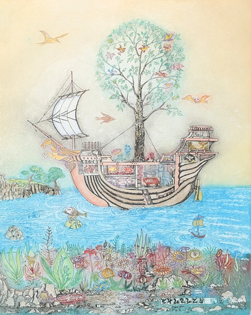 OIVA TOIKKA, glass bird, ''Guillemot'' (Kiisla) 1994–2004. Signed