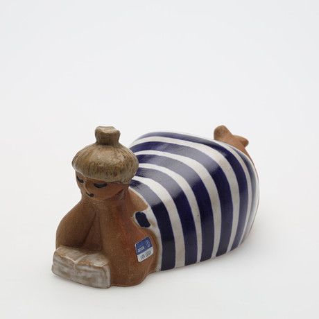 LISA LARSON. A stoneware figurine, 