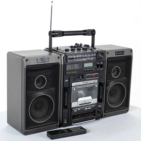 BÄRBAR STEREO s.k. "Bergsprängare", Hitachi TRK9150E.