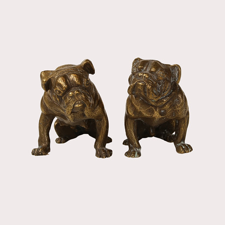 LISA LARSON. A figurine, “Bulldog”, from the series “Stora Zoo