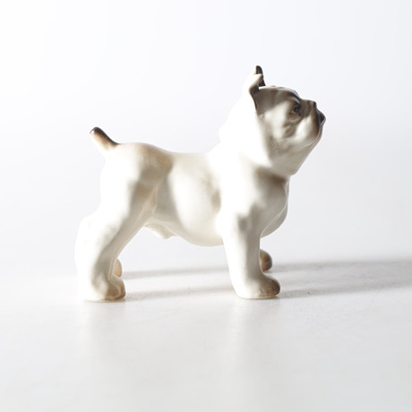 LISA LARSON. A figurine, “Bulldog”, from the series “Stora Zoo