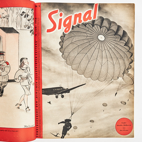 THE PICTURE MAGAZINE SIGNAL, GERMAN PROPAGANDA MAGAZINE, 1940-1945 ...