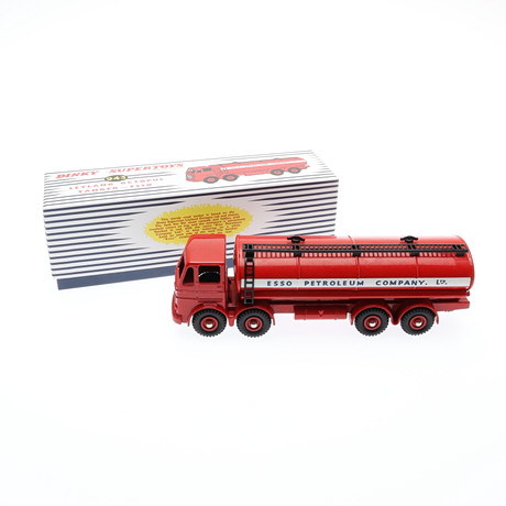 DINKY SUPERTOYS : Bulldozer Blaw-Knox réf. 885, couleur orange, pelle