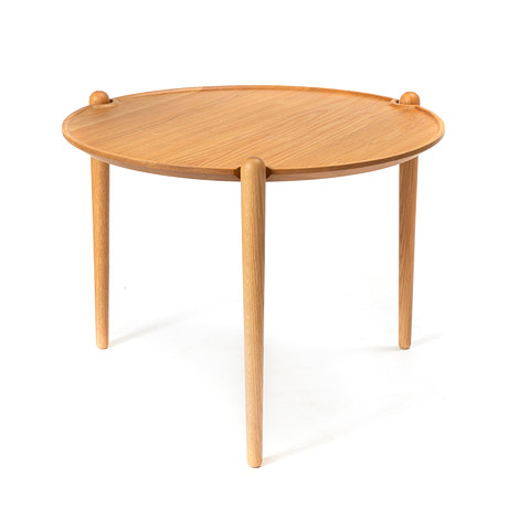 DÖGG GUÐMUNDSDÓTTIR. "Aria", soffbord, ek, för Design House Stockholm ...