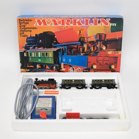 MÄRKLIN, mini-club, 8163 S, train set in original carton. Toys
