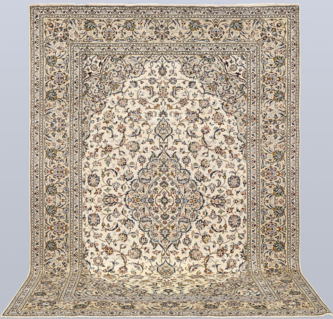 ORIENTMATTA. Ljus Keshan, 315 x 219 cm. på auktion hos Gomér & Andersson Nyköping