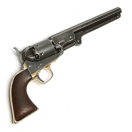 BLOCK REVOLVER, Colt Navy, w/1851. Weapons & Militaria - Guns & Rifles ...