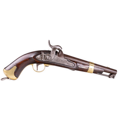 SLAGLÅSPISTOL, m/1854 för flottan, Husqvarna, 1800-tal.