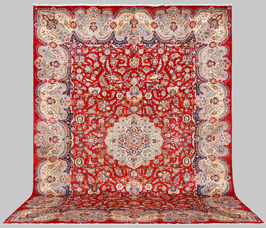 ORIENTMATTA. Royal Keshan fine, 395 x 290 cm. på auktion hos Gomér & Andersson Norrköping