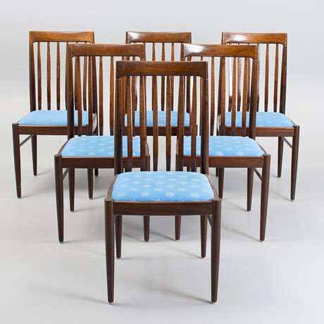 OLLI MANNERMAA Uppsättning av sex Mini Kilta stolar Möbler  