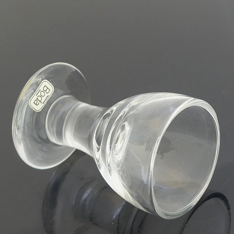 MICHAEL SIEGER. Beer and shot glasses, 20 pieces, painted and