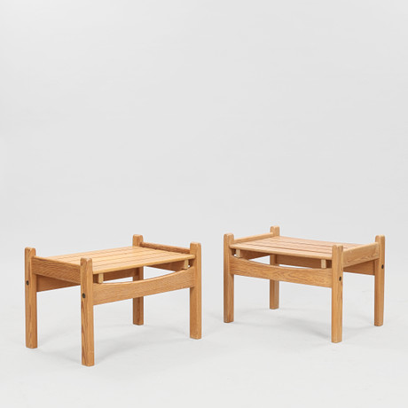 RAINER DAUMILLER. A pine stool, 1960s/70s. Furniture - Other