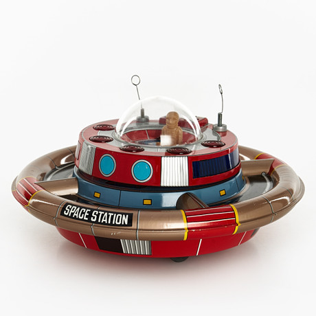 NOMURA TOYS, Cadillac, sheet metal, battery operated, Japan, 1950s