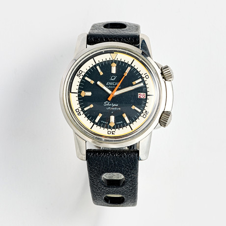 ENICAR, Sherpa Ultradive (T Swiss Made), "Compressor Case", armbandsur, 40 mm, stål, ca 19