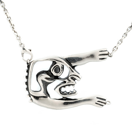 BENGT LINDSTRÖM. Halsband, Silver, Signerad & numrerad: 132/999. på auktion hos Norrlands Auktionsverk
