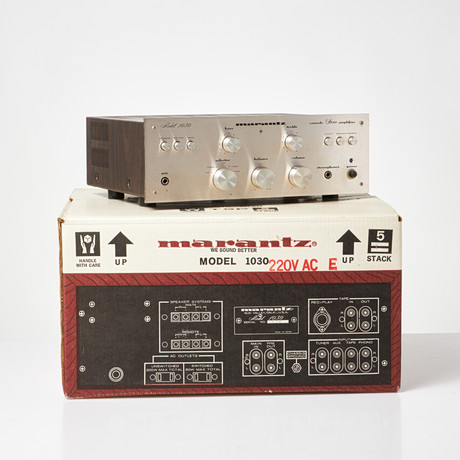 MARANTZ, Model 1030 Console Stereo Amplifier, Made in Japan, circa 1973 ...