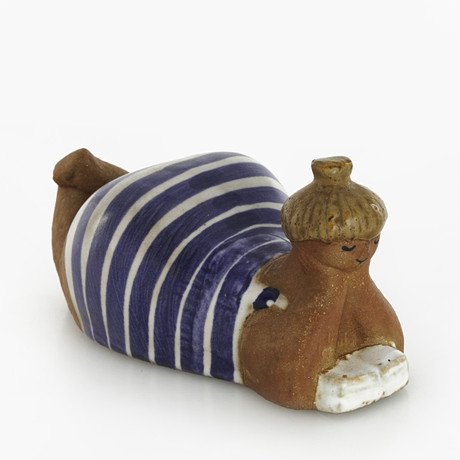 LISA LARSON. A stoneware figurine, 