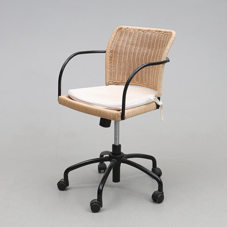 CHAIRS, 6 pcs, rattan/metal, 