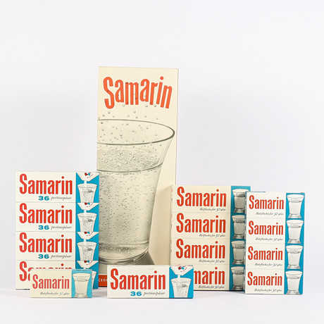 SIGN PACKAGING Samarin. Collectables - Advertising & Signs - Auctionet