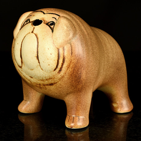 LISA LARSON. “Bulldog”, Maxi, Gustavsberg, model designed 1972