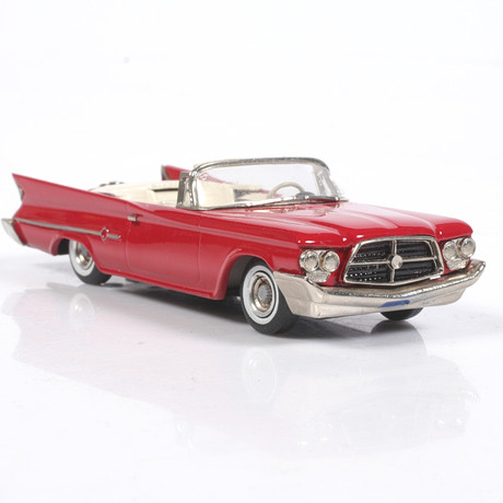 MODELLBIL, metall/resin, Chrysler 300F Convertible, 1960, Western Models, skala 1:43.