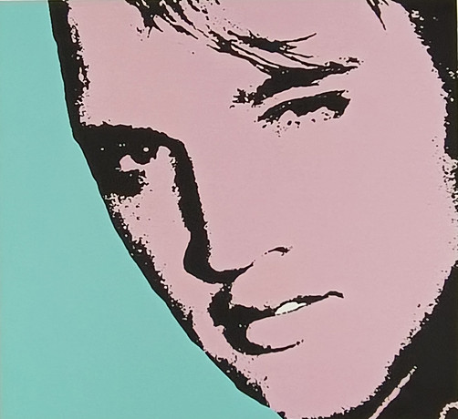 ANDY WARHOL exhibition poster by Galerie Binhold 1980,. Art