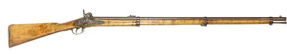 SLAGLÅSGEVÄR, fabrikat Husqvarna, modell 1860 Wrede, tillv.nr 1184.