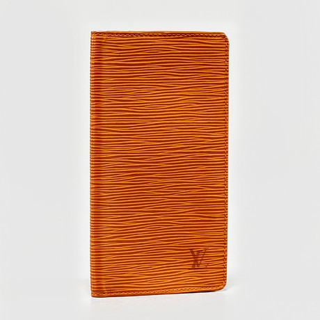 LOUIS VUITTON. Plånbok, "Long wallet EPI Brown".