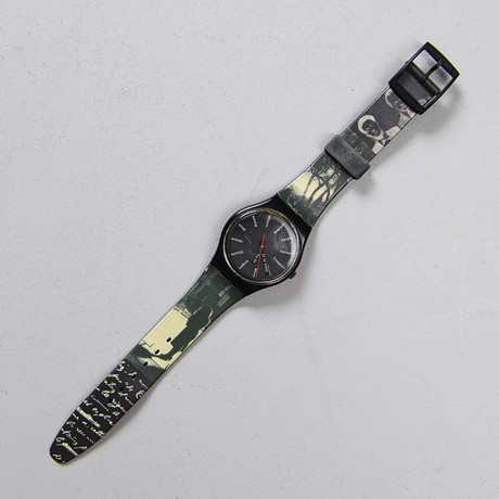 BRACELET WATCH in original box, Swatch, Vivienne Westwood. Clocks