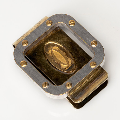 A TIFFANY SILVER MATCHSTICK PENDANT, A TIFFANY SILVER MONEY CLIP