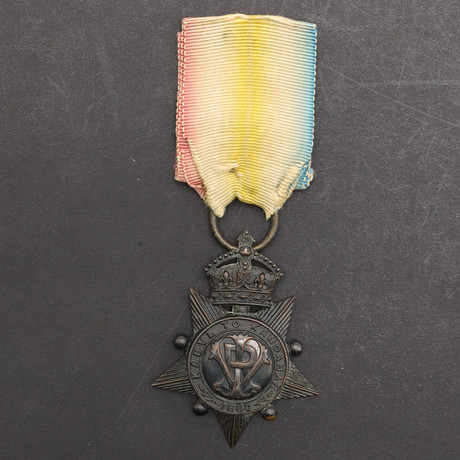 EN KABUL TILL KANDAHAR-STJÄRNA UPPKALLAD TILL EN SVÅRT SÅRAD MAN MED GORDON HIGHLANDERS.