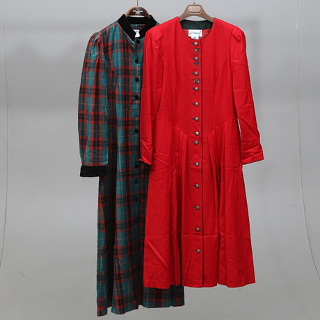 A LADIES LAURA ASHLEY DRESS, SIZE UK 14. Vintage & Designer Fashion -  Auctionet
