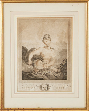 PABLO PICASSO. lithographic print, on verso 
