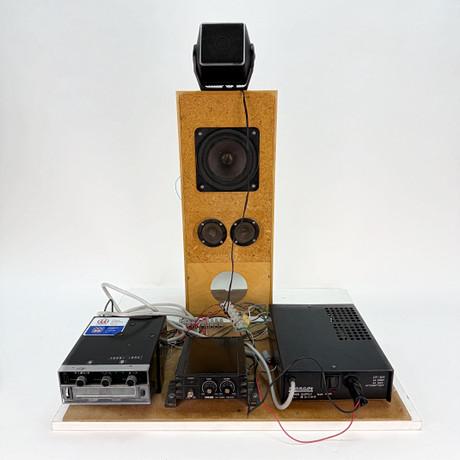 BILSTEREO - Mini 8, 1960/70-tal, Philips högtalare mm.