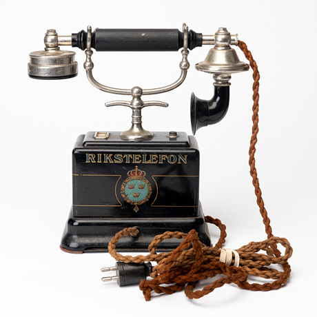 DESK PHONE, Expoga Denmark, 1900s. Collectables - Technica