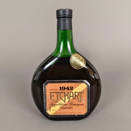 J. de Malliac, Extra Hors d'Age Bas-Armagnac, France, 1980/90s