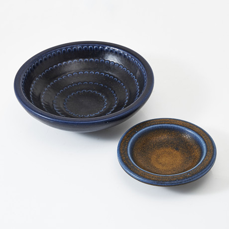 STIG LINDBERG. Bowls, 2 