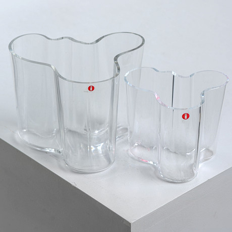 TIMO SARPANEVA. 1926-2006. Sculpture, glass, Iittala 1957. Glass