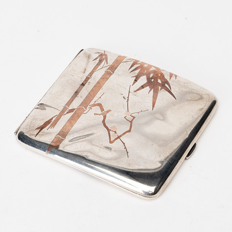 CIGARETTE CASE, Pewter, Firma Svenskt Tenn, 1936. Silver & Metals - Pewter,  Brass & Copper