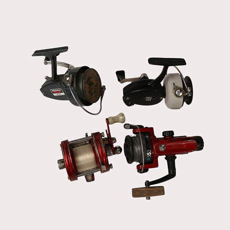 2 fishing reels, Abu 1750 A and Abu Garcia Cardinal pro 2000