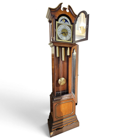 JOHN THOMAS, a moon phase table clock, WUBA, London, second half