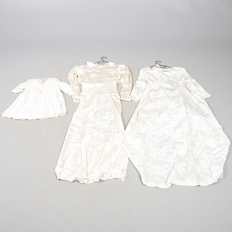 FOLK COSTUMES children 2 pcs and BAPTISM DRESS, 1900s. Vintage & Designer  Fashion - Auctionet