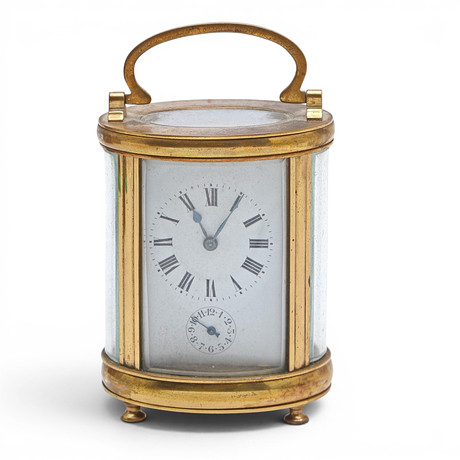 MATTHEW NORMAN. Tischuhr/Reiseuhr, Messing, Modell '' 1751