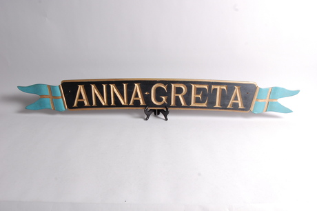 FARTYGSNAMNBRÄDA,  Anna- Greta .