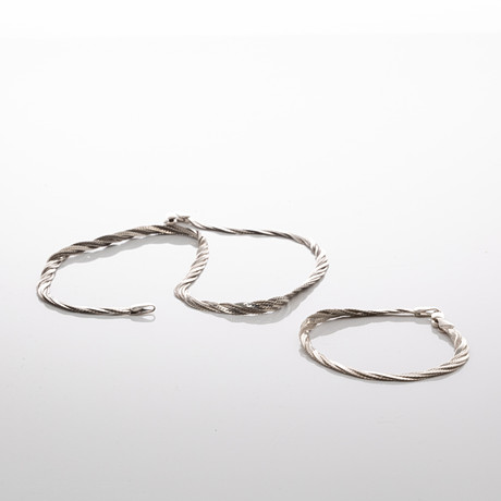 ARMBAND & COLLIER, Sterlingsilver, Hallbergs. på auktion hos Garpenhus Auktioner